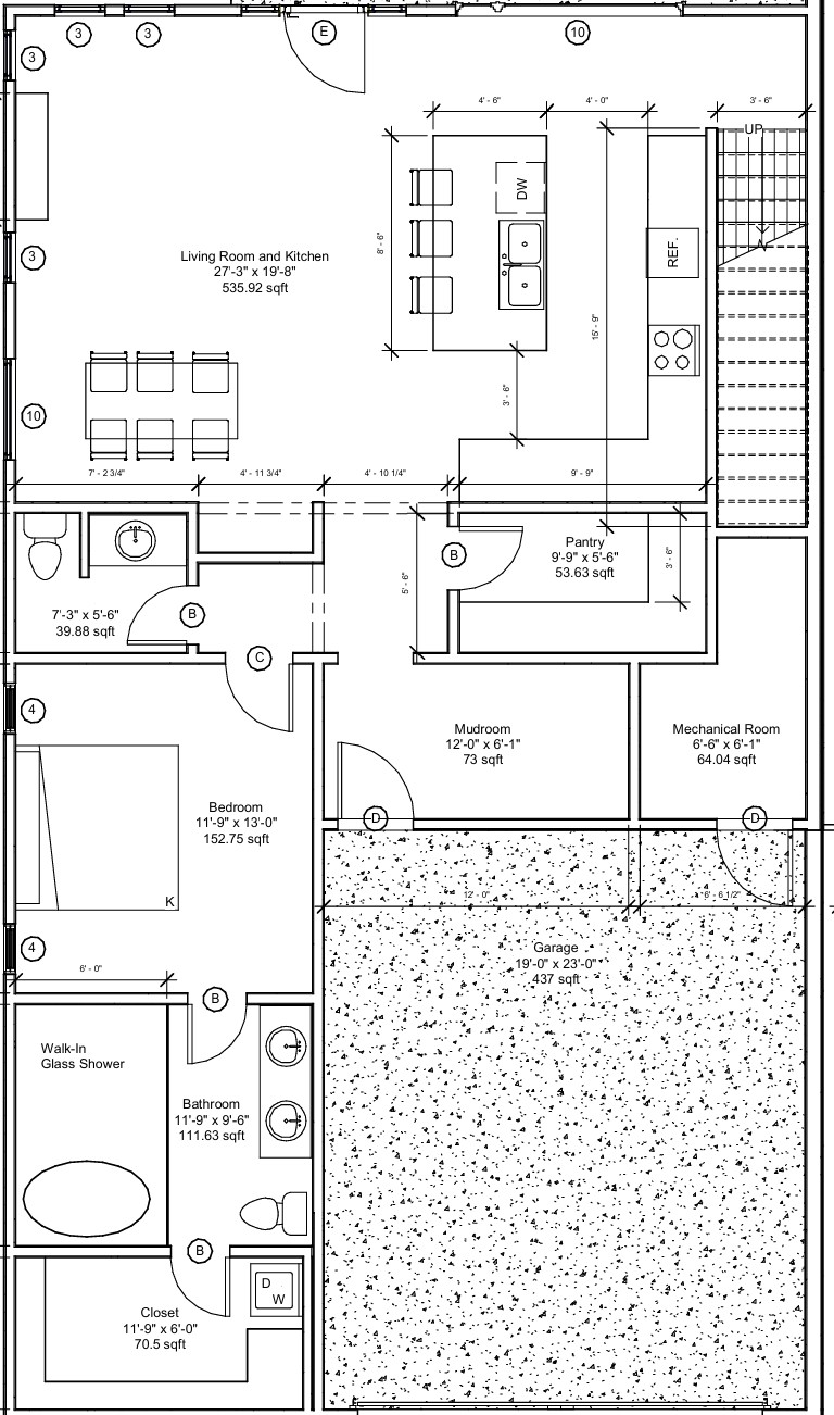 First floor plan