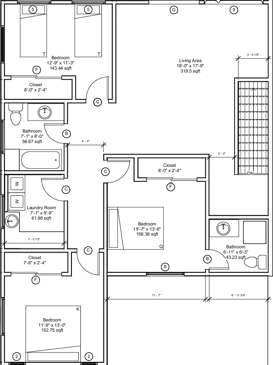 Second floor plan